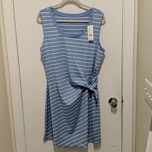 Vineyard Vines Sankaty Side Tie Tank Dress
